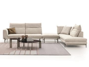 KIM HIGH - Sectional fabric sofa by Ditre Italia - view 2